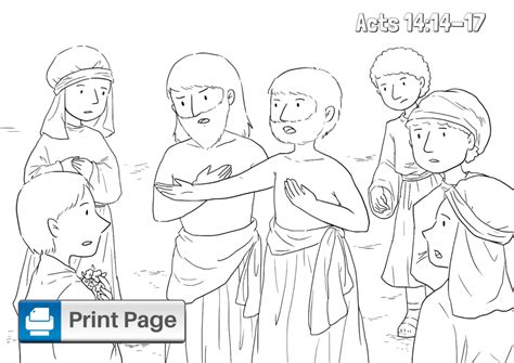 apostle paul they called zeus and barnabas hermes coloring picture|barnabas and paul hermes.